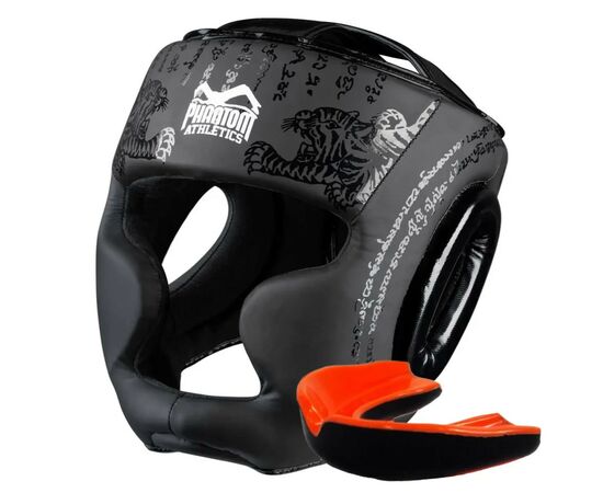 Боксерський шолом Phantom Muay Thai Full Face Black (PHHG2504)