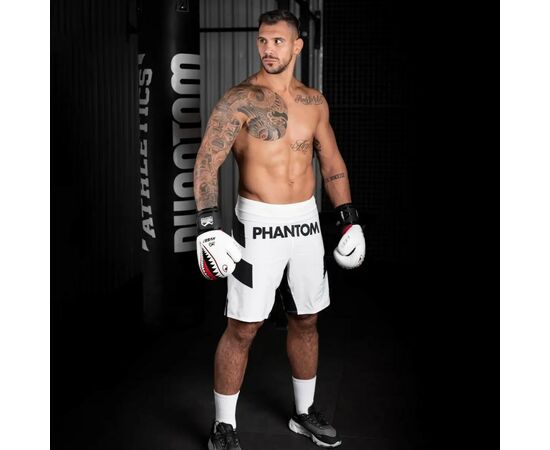 Боксерские перчатки Phantom Fight Squad Weiss White 12 унцій (PHBG2218-12), изображение 10 Боксерские перчатки Phantom Fight Squad Weiss White 12 унцій (PHBG2218-12), изображение 10