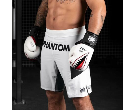 Боксерские перчатки Phantom Fight Squad Weiss White 12 унцій (PHBG2218-12), изображение 9 Боксерские перчатки Phantom Fight Squad Weiss White 12 унцій (PHBG2218-12), изображение 9