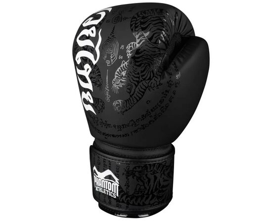 Боксерские перчатки Phantom Muay Thai Black 16 унцій (PHBG2329-16), изображение 2