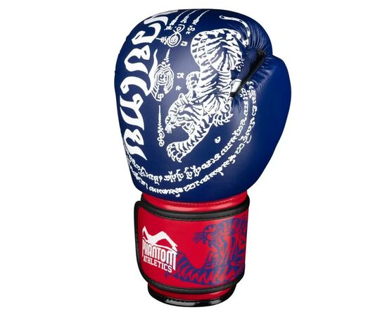 Боксерські рукавички Phantom Muay Thai Blue 16 унцій (PHBG2496-16), зображення 2 Боксерські рукавички Phantom Muay Thai Blue 16 унцій (PHBG2496-16), зображення 2