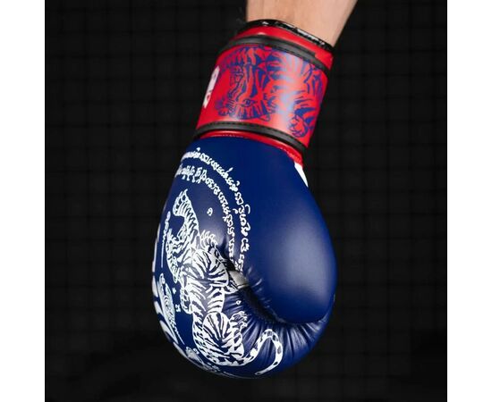 Боксерські рукавички Phantom Muay Thai Blue 16 унцій (PHBG2496-16), зображення 7 Боксерські рукавички Phantom Muay Thai Blue 16 унцій (PHBG2496-16), зображення 7