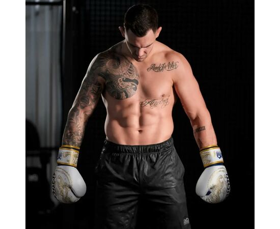 Боксерські рукавички Phantom Muay Thai Gold 16 унцій (PHBG2590-16), зображення 10 Боксерські рукавички Phantom Muay Thai Gold 16 унцій (PHBG2590-16), зображення 10