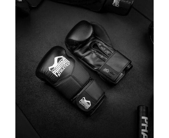 Боксерські рукавички Phantom Riot Pro Black 14 унцій (PHBG2540-14), зображення 9 Боксерські рукавички Phantom Riot Pro Black 14 унцій (PHBG2540-14), зображення 9