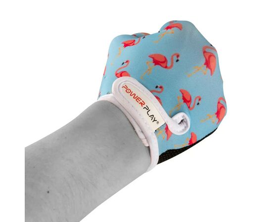 Велоперчатки PowerPlay 001 Фламінго Блакитні XS (SALE_001_Blue_Flamingo_XS), изображение 3 Велоперчатки PowerPlay 001 Фламінго Блакитні XS (SALE_001_Blue_Flamingo_XS), изображение 3