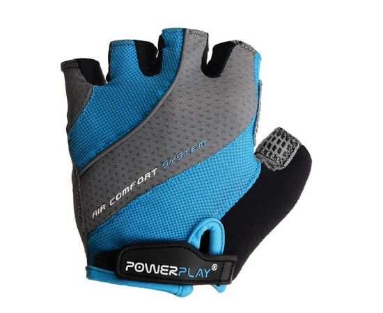 Велоперчатки PowerPlay 5023 Блакитні XS (SALE_5023B_XS_Blue_Lady), изображение 2