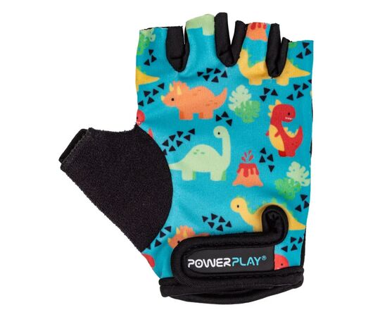 Велорукавиці PowerPlay 003 Dino S (SALE_PP_003_S_Dino), зображення 2 Велорукавиці PowerPlay 003 Dino S (SALE_PP_003_S_Dino), зображення 2
