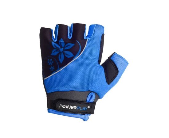 Велоперчатки PowerPlay 5281 B Блакитні XS (SALE_5281B_XS_Blue), изображение 2 Велоперчатки PowerPlay 5281 B Блакитні XS (SALE_5281B_XS_Blue), изображение 2