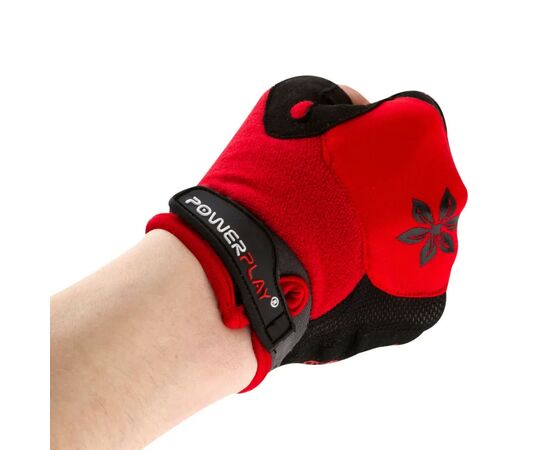 Велоперчатки PowerPlay 5284 A Червоні XS (SALE_5284A_XS_Red), изображение 5
