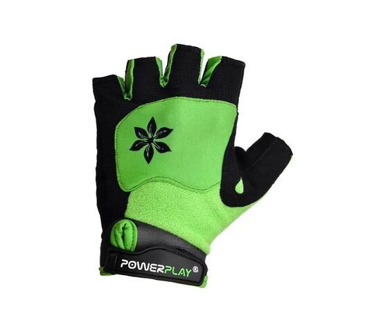 Велоперчатки PowerPlay 5284 B Зелені XS (SALE_5284B_XS_Green), изображение 2 Велоперчатки PowerPlay 5284 B Зелені XS (SALE_5284B_XS_Green), изображение 2