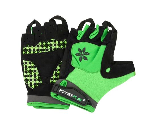 Велоперчатки PowerPlay 5284 B Зелені XS (SALE_5284B_XS_Green), изображение 4 Велоперчатки PowerPlay 5284 B Зелені XS (SALE_5284B_XS_Green), изображение 4