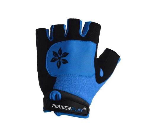 Велорукавиці PowerPlay 5284 D Блакитні XS (SALE_5284D_XS_Blue), зображення 2 Велорукавиці PowerPlay 5284 D Блакитні XS (SALE_5284D_XS_Blue), зображення 2