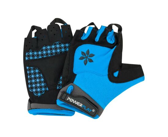 Велорукавиці PowerPlay 5284 D Блакитні XS (SALE_5284D_XS_Blue), зображення 4 Велорукавиці PowerPlay 5284 D Блакитні XS (SALE_5284D_XS_Blue), зображення 4
