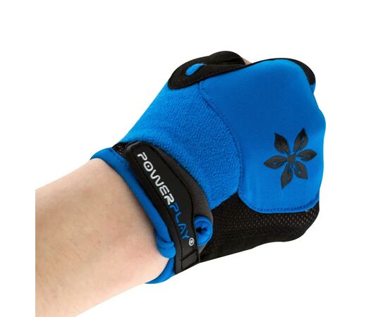 Велорукавиці PowerPlay 5284 D Блакитні XS (SALE_5284D_XS_Blue), зображення 5 Велорукавиці PowerPlay 5284 D Блакитні XS (SALE_5284D_XS_Blue), зображення 5