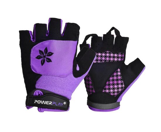 Велорукавиці PowerPlay 5284 Фіолетові XS (SALE_5284_XS_Purple)