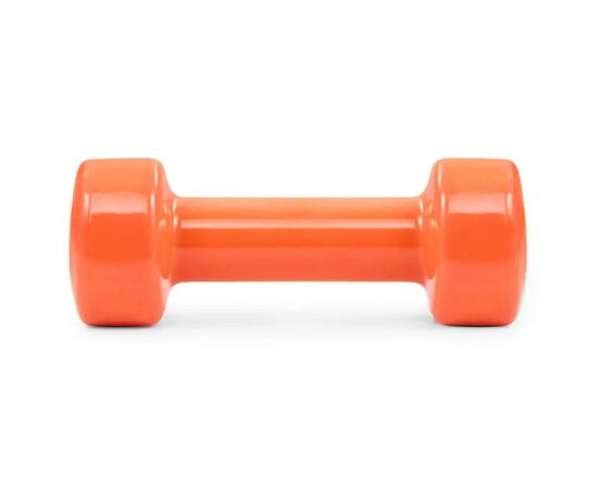 Гантель PowerPlay вінілові 4125 Achilles 2 х 4 кг Помаранчеві (PP_4125_4kg_2in), изображение 2 Гантель PowerPlay вінілові 4125 Achilles 2 х 4 кг Помаранчеві (PP_4125_4kg_2in), изображение 2