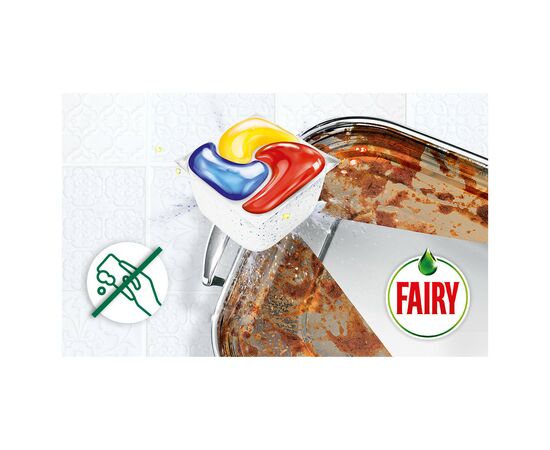 Таблетки для посудомоечных машин Fairy Platinum Plus All in One Lemon 84 шт. (8001841893693), изображение 7 Таблетки для посудомоечных машин Fairy Platinum Plus All in One Lemon 84 шт. (8001841893693), изображение 7