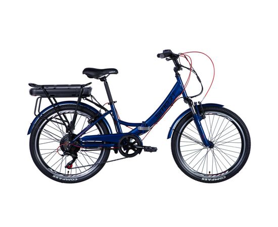 Электровелосипед Formula eSMART FRW AM Vbr 24" 15" 36B 12.5А*г St 2024 Синій (ELB-FR-24-028)