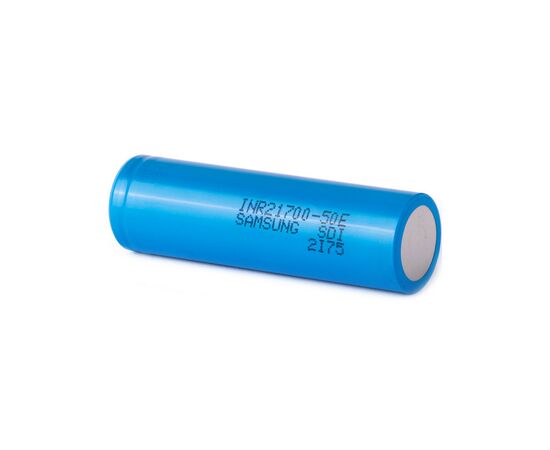 Аккумулятор 21700 Li-Ion 5000mAh 3.6V 15A JHY (INR21700-50E), изображение 2 Аккумулятор 21700 Li-Ion 5000mAh 3.6V 15A JHY (INR21700-50E), изображение 2