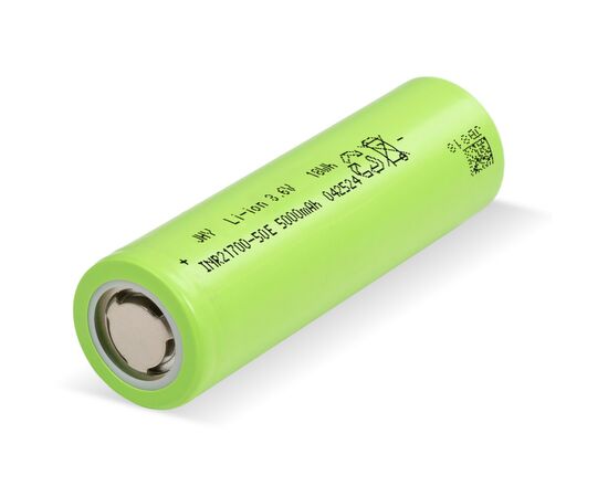 Аккумулятор 21700 Li-Ion 5000mAh 3.6V 15A JHY (INR21700-50E), изображение 3 Аккумулятор 21700 Li-Ion 5000mAh 3.6V 15A JHY (INR21700-50E), изображение 3