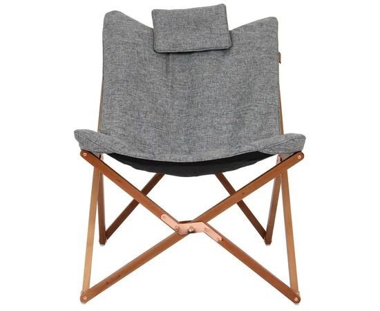 Крісло складане Bo-Camp Bloomsbury M Grey (1200369), зображення 2 Крісло складане Bo-Camp Bloomsbury M Grey (1200369), зображення 2