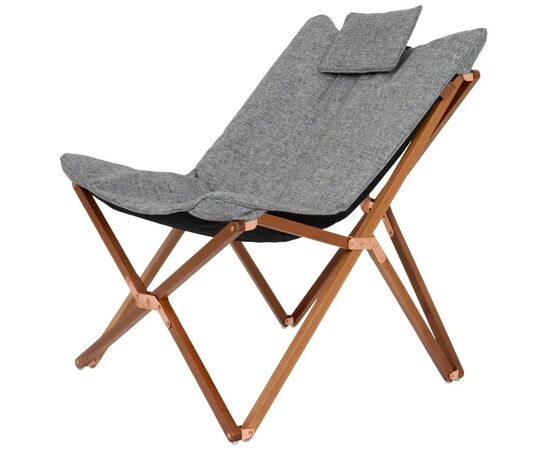 Крісло складане Bo-Camp Bloomsbury M Grey (1200369), зображення 3 Крісло складане Bo-Camp Bloomsbury M Grey (1200369), зображення 3
