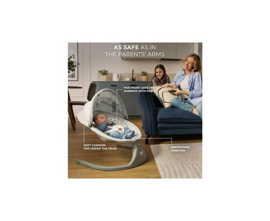Кресло-качалка Kinderkraft Lumi 2 Light Grey (5902533925018), изображение 12