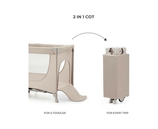 Детский манеж Kinderkraft Joy 2 Beige (5902533925124), изображение 2 Детский манеж Kinderkraft Joy 2 Beige (5902533925124), изображение 2