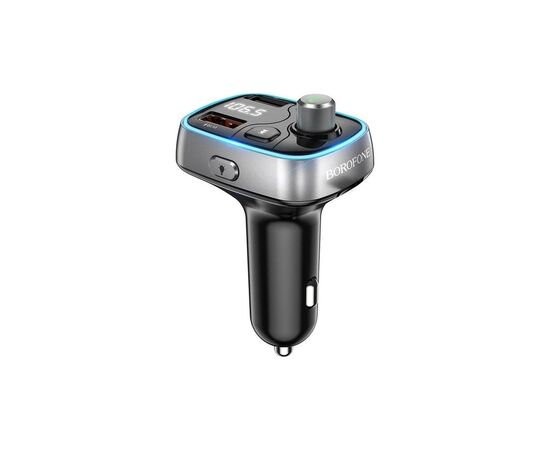FM модулятор BOROFONE BC32, Black, Box, изображение 3 FM модулятор BOROFONE BC32, Black, Box, изображение 3