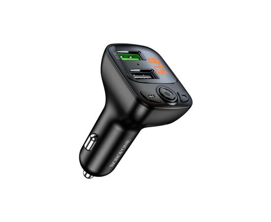 FM модулятор BOROFONE BC41, Black, Box, изображение 2 FM модулятор BOROFONE BC41, Black, Box, изображение 2