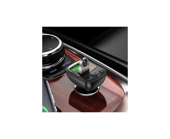FM модулятор BOROFONE BC41, Black, Box, изображение 4 FM модулятор BOROFONE BC41, Black, Box, изображение 4