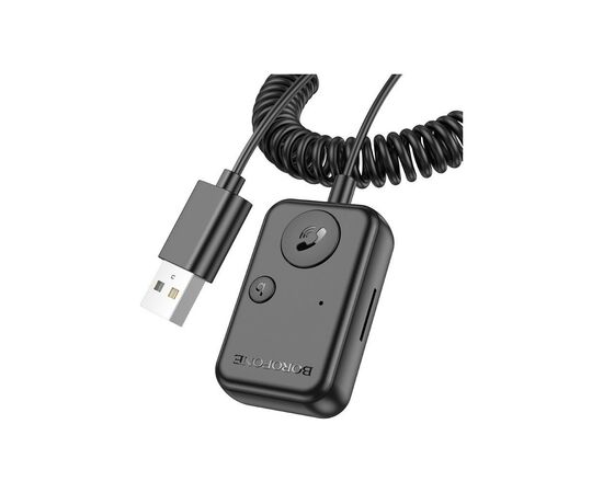 FM модулятор BOROFONE BC49, Black, Box, изображение 5 FM модулятор BOROFONE BC49, Black, Box, изображение 5