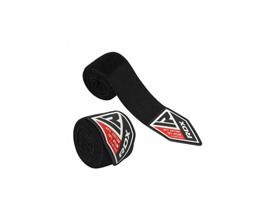 Бинт для спорта RDX для боксу WX Professional Boxing Hand Wraps Black (4.5м.) (HWX-RB+), изображение 2 Бинт для спорта RDX для боксу WX Professional Boxing Hand Wraps Black (4.5м.) (HWX-RB+), изображение 2