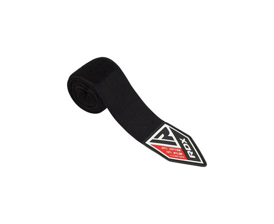 Бинт для спорта RDX для боксу WX Professional Boxing Hand Wraps Black (4.5м.) (HWX-RB+), изображение 3 Бинт для спорта RDX для боксу WX Professional Boxing Hand Wraps Black (4.5м.) (HWX-RB+), изображение 3