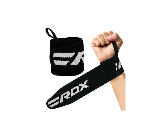 Бинт для спорту RDX для зап'ястя W2 Gym Wrist Wraps Black Pro (WAH-W2B)
