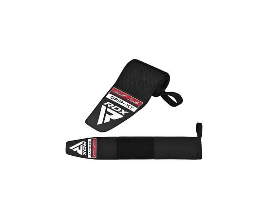 Бинт для спорта RDX для зап'ястя W3 Gym Wrist Wraps Full Black (WAH-W3FB), изображение 2 Бинт для спорта RDX для зап'ястя W3 Gym Wrist Wraps Full Black (WAH-W3FB), изображение 2