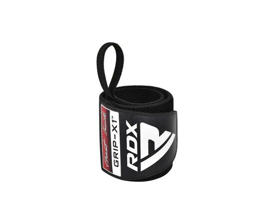 Бинт для спорта RDX для зап'ястя W3 Gym Wrist Wraps Full Black (WAH-W3FB), изображение 3 Бинт для спорта RDX для зап'ястя W3 Gym Wrist Wraps Full Black (WAH-W3FB), изображение 3