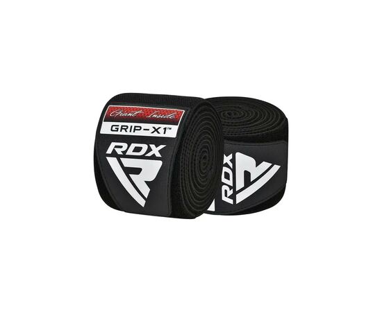 Бинт для спорта RDX на коліна K1 GYM Knee Wraps Full Black (WAH-K1FB), изображение 5 Бинт для спорта RDX на коліна K1 GYM Knee Wraps Full Black (WAH-K1FB), изображение 5