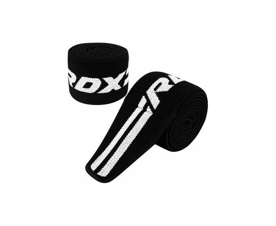Бинт для спорта RDX на коліна K2 GYM Knee Wrap Black (WAH-K2B), изображение 2 Бинт для спорта RDX на коліна K2 GYM Knee Wrap Black (WAH-K2B), изображение 2