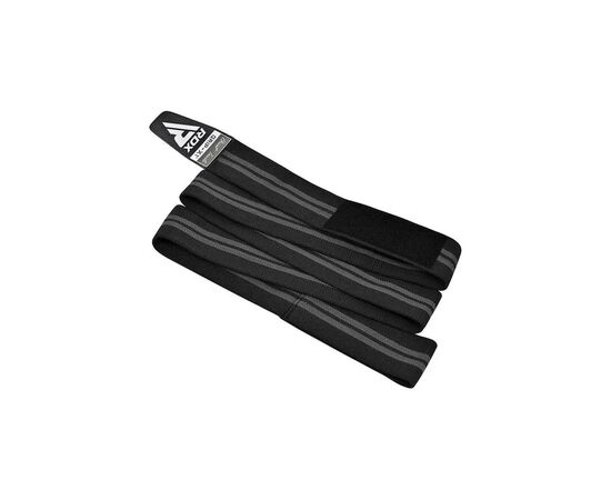 Бинт для спорта RDX KR11 Gym Knee Wrap Black/Grey (WAH-KR11BG), изображение 5 Бинт для спорта RDX KR11 Gym Knee Wrap Black/Grey (WAH-KR11BG), изображение 5