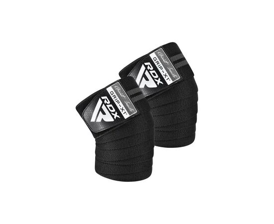 Бинт для спорта RDX KR11 Gym Knee Wrap Black/Grey (WAH-KR11BG)