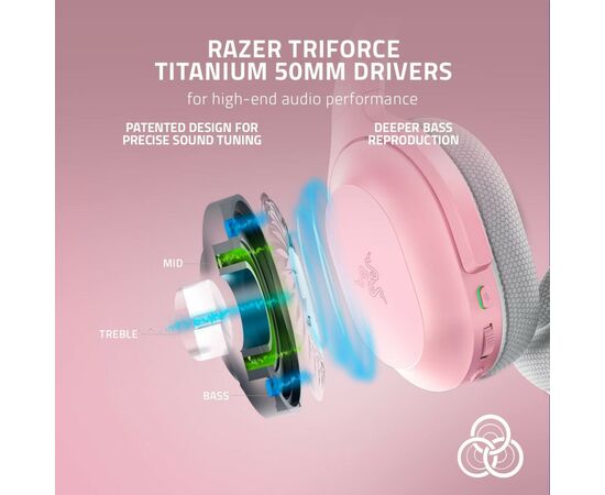 Наушники Razer Barracuda Quartz Pink (RZ04-03790300-R3M1), изображение 10 Наушники Razer Barracuda Quartz Pink (RZ04-03790300-R3M1), изображение 10