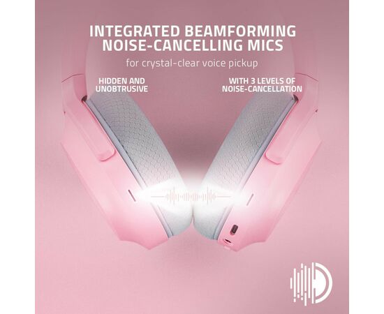 Наушники Razer Barracuda Quartz Pink (RZ04-03790300-R3M1), изображение 8 Наушники Razer Barracuda Quartz Pink (RZ04-03790300-R3M1), изображение 8