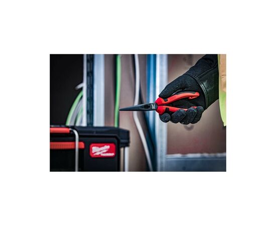 Плоскогубцы Milwaukee с длинными губками 205 мм (4932492465), изображение 2