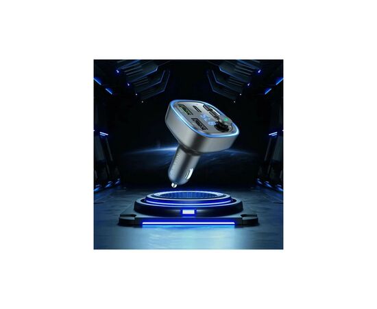 FM модулятор BOROFONE BC48 Broad 2 USB, USB Type-C Black (BC48B), изображение 8 FM модулятор BOROFONE BC48 Broad 2 USB, USB Type-C Black (BC48B), изображение 8