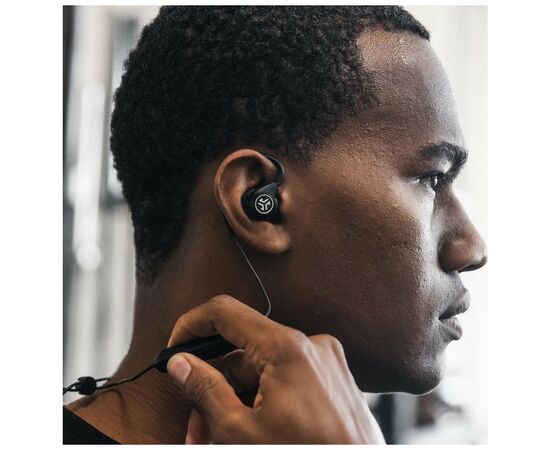 Наушники Jlab Fit Sport 3 Wireless Black (IEUEBFITSPORTRBLK123), изображение 7 Наушники Jlab Fit Sport 3 Wireless Black (IEUEBFITSPORTRBLK123), изображение 7
