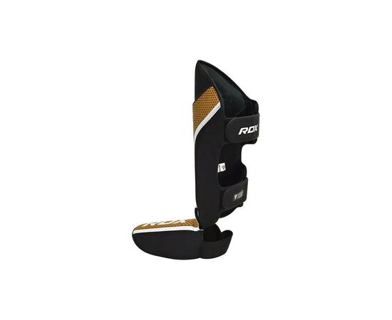 Защита голени и стопы RDX Shin Instep Aura Plus T-17 Black Golden M (SGR-T17BGL-M+), изображение 3 Защита голени и стопы RDX Shin Instep Aura Plus T-17 Black Golden M (SGR-T17BGL-M+), изображение 3
