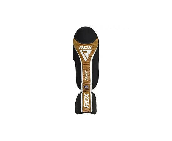 Защита голени и стопы RDX Shin Instep Aura Plus T-17 Black Golden M (SGR-T17BGL-M+), изображение 5 Защита голени и стопы RDX Shin Instep Aura Plus T-17 Black Golden M (SGR-T17BGL-M+), изображение 5