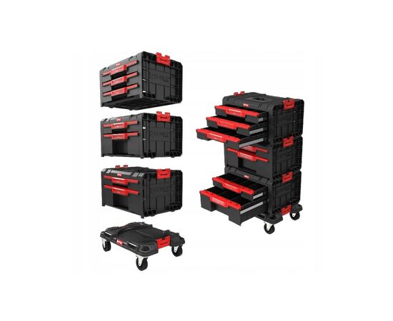 Ящик для інструментів QBRICK SYSTEM QBRICK SYSTEM PRO SET 1 (Z258117PG003), зображення 2 Ящик для інструментів QBRICK SYSTEM QBRICK SYSTEM PRO SET 1 (Z258117PG003), зображення 2