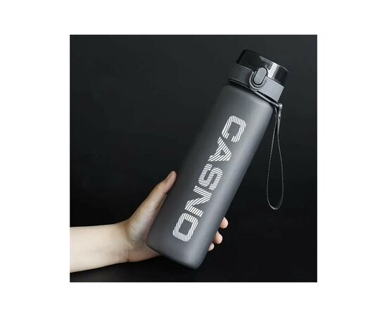 Бутылка для воды Casno 1050 мл KXN-1184 Сіра (KXN-1184_Grey), изображение 2 Бутылка для воды Casno 1050 мл KXN-1184 Сіра (KXN-1184_Grey), изображение 2